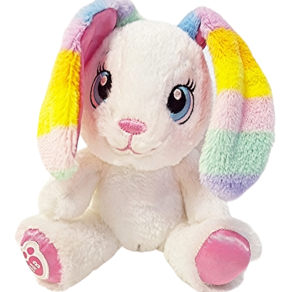 Build-A-Bear | Toys | Buildabear Rainbow Bunny Rabbit | Poshmark